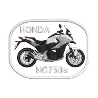 Honda NC750x PRETA contorno vermelho