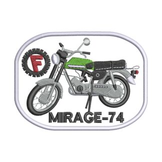 MIRAGE 74 com logo