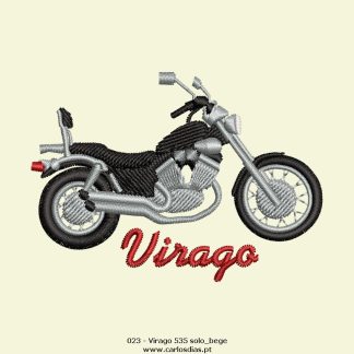 Virago 535 para bordar em camisola