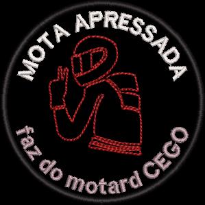 Moto apressada faz do motard cego